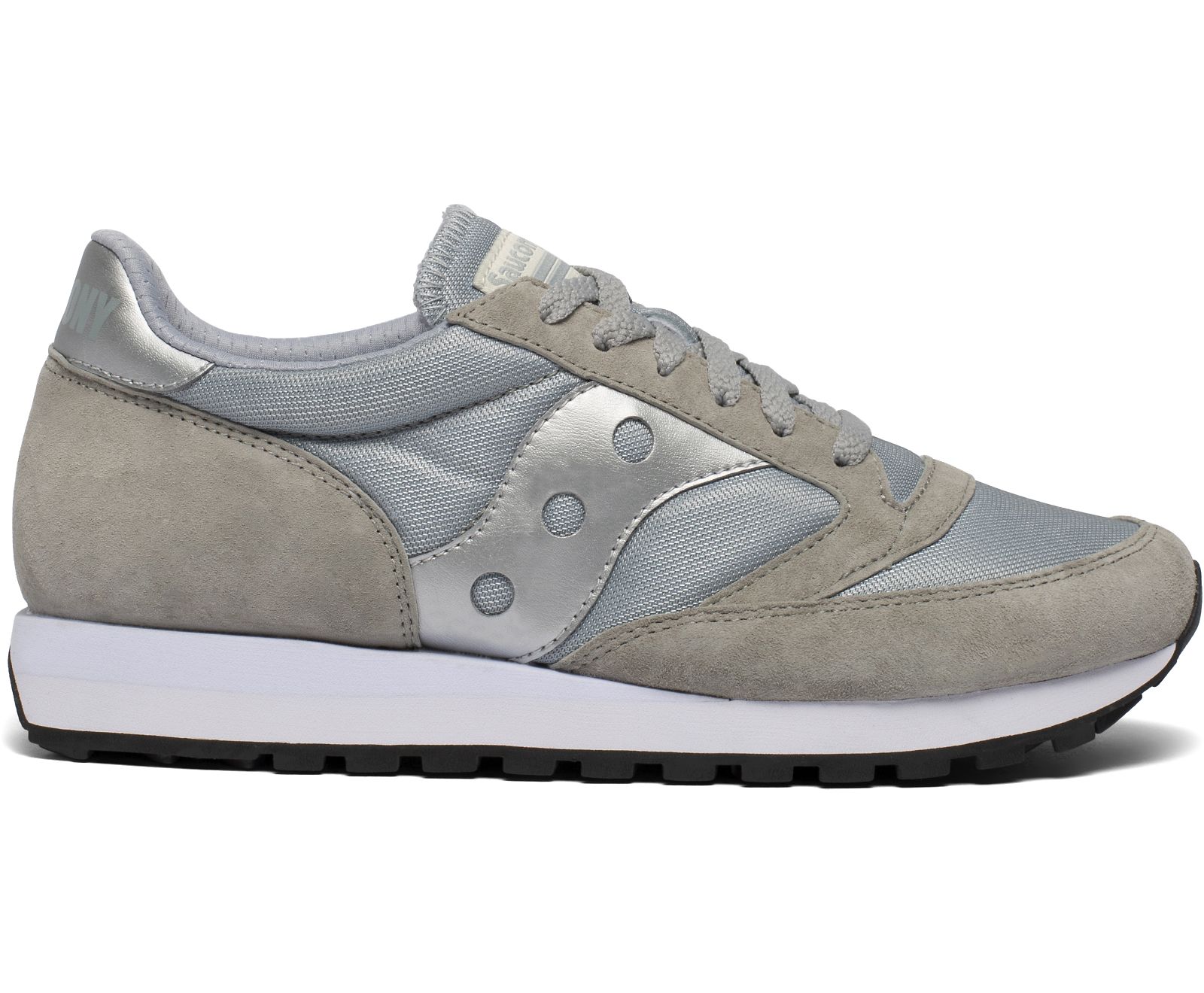 Saucony Jazz 81 Men\'s Originals Grey / Silver | Canada 391QMAZ